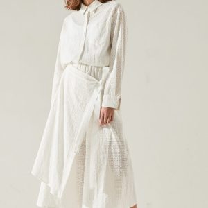 Asymmetric Hem Camisole Shirt