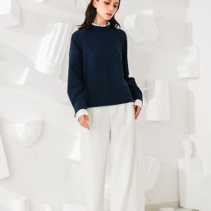 Timeless Pleated Wide-Leg Pant