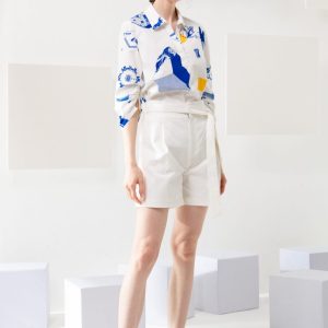 Minimalist A-Line Short with Belt