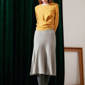 Elastic Belt Wrap Top