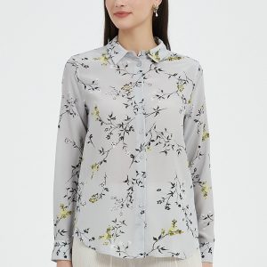Breathable Floral Print Shirt