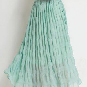 A-Line Elastic Waist Dreamy Skirt