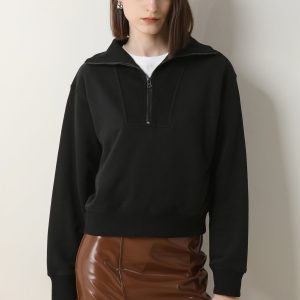 Cozy Zipper Casual Top