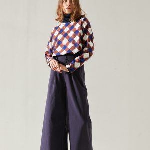 Roomy High-Rise Wide Leg Pants